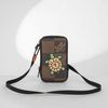 Túi đeo Louis Vuitton x Nigo Double Phone Pouch Damier Ebene Giant size 18 - TTA4723