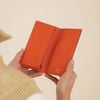 Ví dài Louis Vuitton Brazza International Orange Taiga - TTA4772