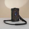 Túi đeo Louis Vuitton Monogram Embroidered Cartoon LV Friends Soft Trunk Phone Box - TTA4766
