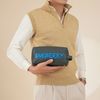 Clutch Burberry Green Toiletry Calfskin  - TTA4877