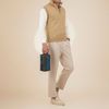Clutch Burberry Green Toiletry Calfskin  - TTA4877