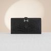 Ví dài Hermès Alligator Bearn Soufflé (Nam/nữ) - TTA4780