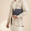 Clutch/ Túi đeo Hermès Pochette Bolittle Veau Evercolor Bleu Nuit size 26 - TTA4854