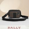 Clutch Bally Switzerland Mhadd Duo Monogram-Print Saffiano - TTA4811