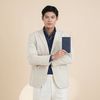 Ví dài Hermès Citizen Twill Evercolor (Xanh đậm)