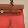 Túi đeo Hermès Herbag Zip Fauve Vache & Orange Mecano Toile Size 31 (nữ) -TTA4786