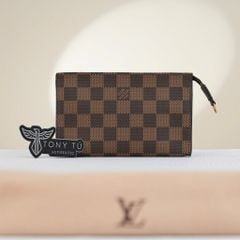 Pouch Louis Vuitton Damier Ebene (Unisex)