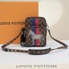Túi đeo Louis Vuitton Damier Ebene Savane Amazone Chapman size 21