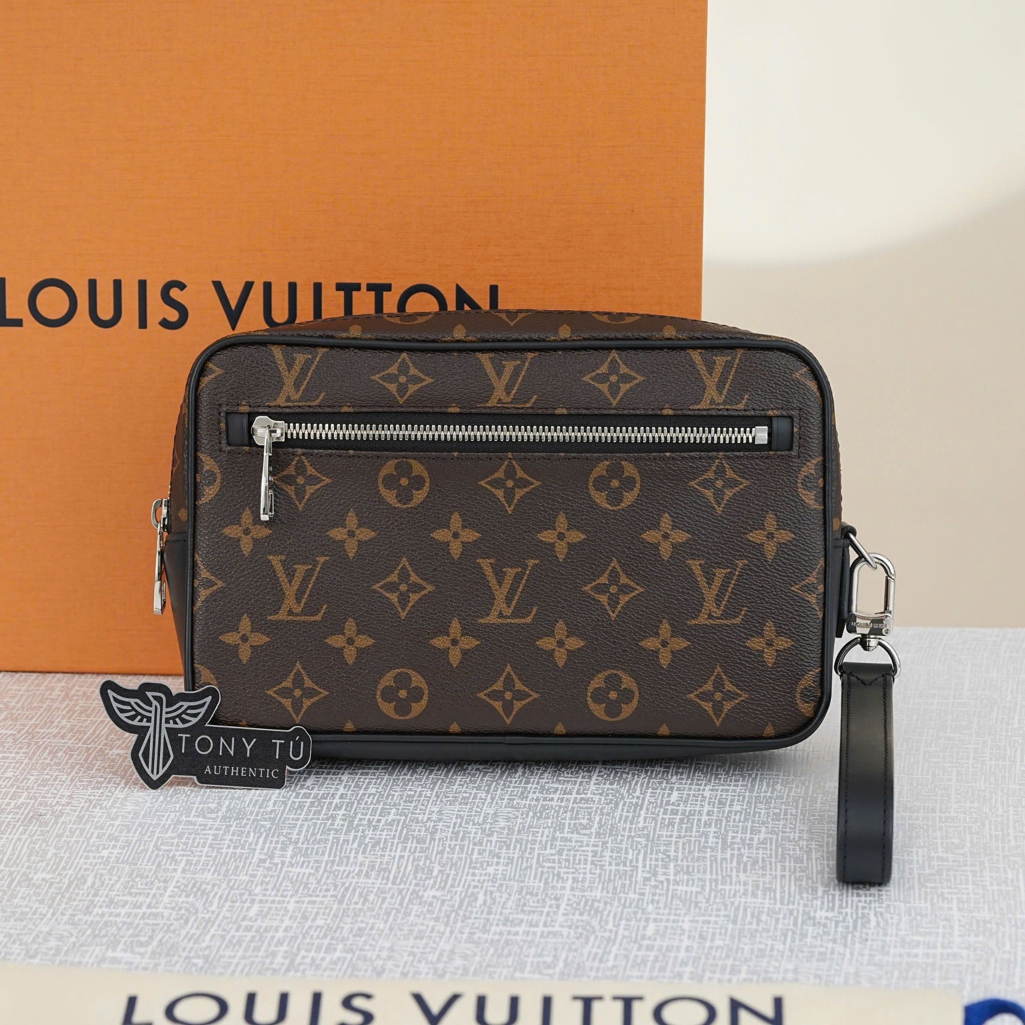 Clutch Louis Vuitton Kaisa Monogram Ebene - TTA4960