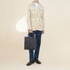 Cặp tài liệu Burberry Tote Black Leather size 31 - TTA4940