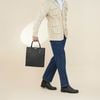 Cặp tài liệu Burberry Tote Black Leather size 31 - TTA4940