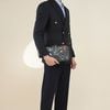 Clutch Louis Vuitton World-Map Toilette GM Damier Graphite (Đen xám)