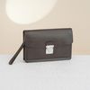 Clutch Louis Vuitton Silver Belaia Brown Taiga (Nâu) - TTA4979