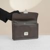 Clutch Louis Vuitton Silver Belaia Brown Taiga (Nâu) - TTA4979