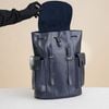 Balo Louis Vuitton Christopher MM Epi Navy Blue (Xanh Navy) size 45