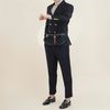 Túi đeo Gucci Velvet GG Monogram Web - TTA4914