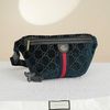 Túi đeo Gucci Velvet GG Monogram Web - TTA4914