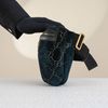 Túi đeo Gucci Velvet GG Monogram Web - TTA4914