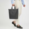 Cặp tài liệu Louis Vuitton Square Tote Antracite Nacre Epi (Đen ánh tím) size 38