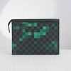 Clutch Louis Vuitton Pochette Voyage MM Karo Green Damier Graphite (Xanh lá)