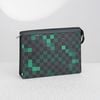 Clutch Louis Vuitton Pochette Voyage MM Karo Green Damier Graphite (Xanh lá)