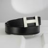 Thắt lưng Hermès H Buckle Reversible Togo/Boxcalf size 110 (Nâu/Đen)