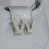 Túi đeo Alexander Wang Mini Hobo Crystal Legacy