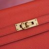 Ví dài Hermès Kelly Epsom Feu Compact