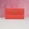 Ví dài Hermès Kelly Epsom Feu Compact