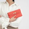Ví dài Hermès Kelly Epsom Feu Compact