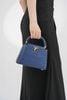 Túi đeo Louis Vuitton Capucines Mini Navy Ostrich - TTA5105
