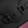 Túi Gucci Mini Azalea Horsebit 1955 Calfskin size 18 (Đen)