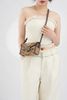 Túi Gucci Mini Jumbo GG Horsebit 1955 Camel Ebony size 18