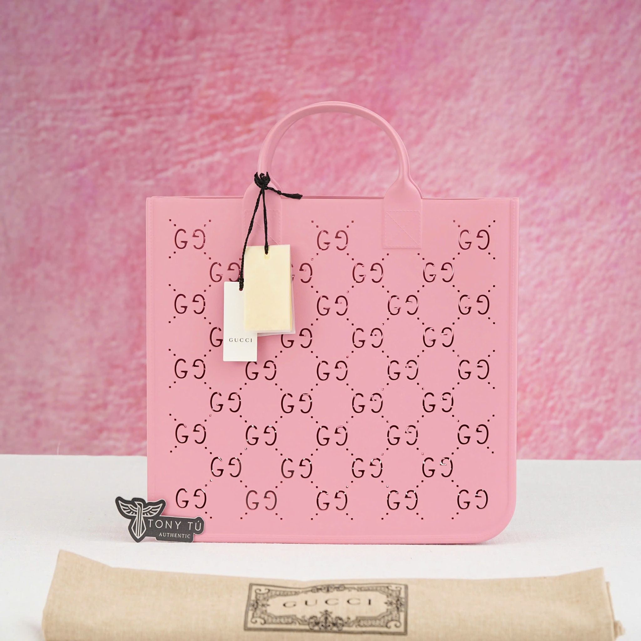 Túi Gucci GG Rubber Tote size 33 - TTA5096