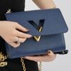 Túi Louis Vuitton Twist MM Indigo Epi (Tím Xanh) size 23 - TTA5115