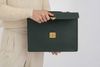 Cặp tài liệu Louis Vuitton Neo Robusto Pine Green Vintage Taiga (Xanh thông) Size 38