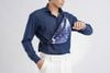 Túi đeo Louis Vuitton Discovery Bandana Blue Monogram Cowhide