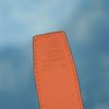 Thắt lưng Hermès H Buckle Reversible Cowhide/Epsom (Nâu/Cam) size 85