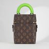 Túi đeo Louis Vuitton Vertical Box Trunk No. 7 Monogram Ebène size 21