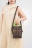 Túi đeo Louis Vuitton Vertical Box Trunk No. 7 Monogram Ebène size 21