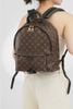 Balo Louis Vuitton Palm Spring Monogram Ebene Size MM/34