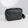 Túi đeo/ Clutch Louis Vuitton Ambler Monogram Eclipse Bumbag Explorer