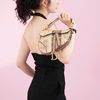 Túi đeo Christian Dior Python Saddle with Strap