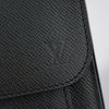 Clutch Louis Vuitton Belaia Black Taiga (đen) size 24 - TTA5132