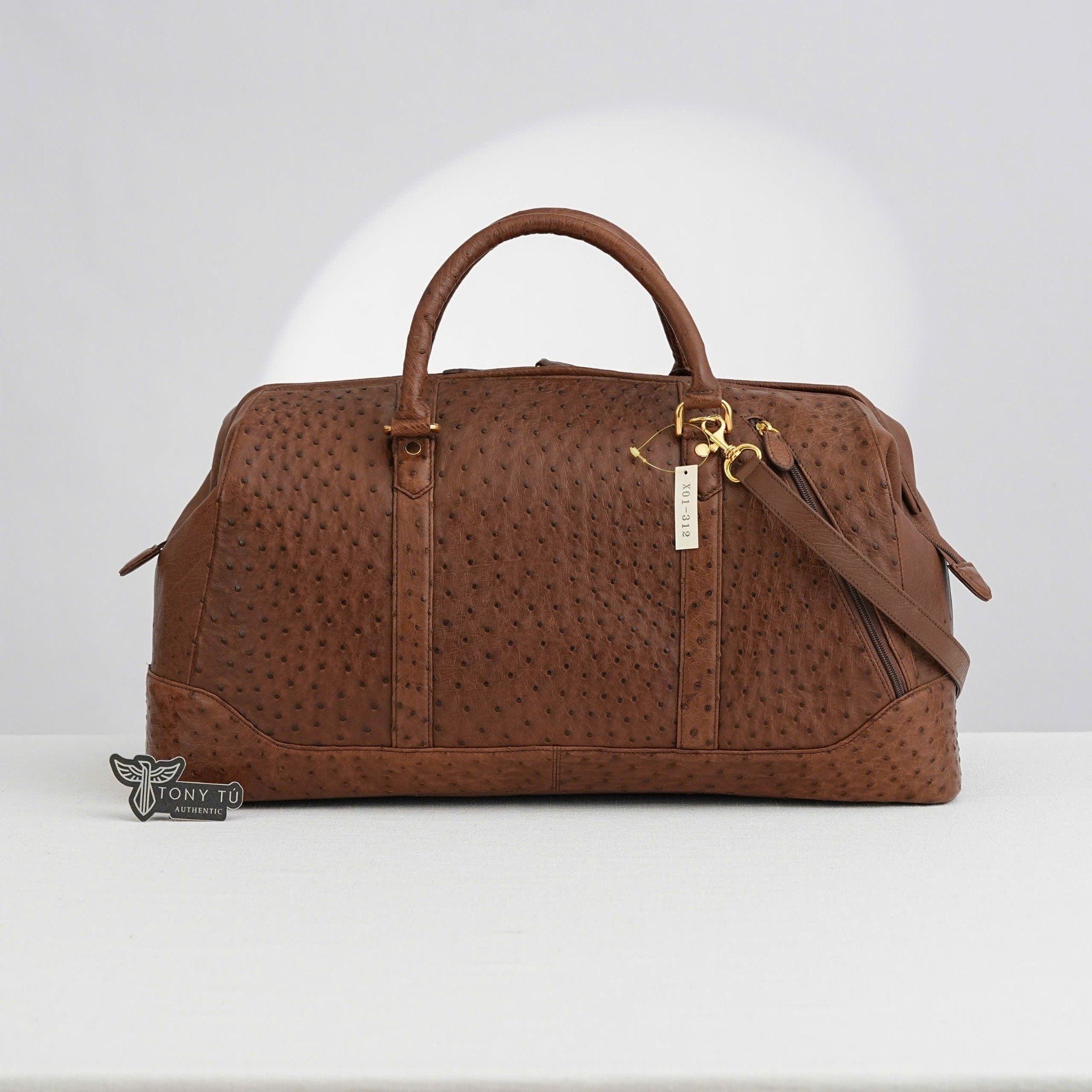 Túi du lịch Japanese Ostrich Leather size 48