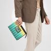 Clutch Louis Vuitton Gradient Green Damier Stripes Voyage (Code chip)