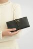 Ví dài Hermès Bearn Bifold Black Epsom - TTA5121
