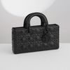 Túi Christian Dior Lady D-Joy Medium Calfskin Diamond Cannage Black (Phiên bản Ultra)