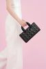 Túi Christian Dior Lady D-Joy Medium Calfskin Diamond Cannage Black (Phiên bản Ultra)