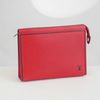Clutch Louis Vuitton Pochette Voyage MM Red Taiga (Unisex)